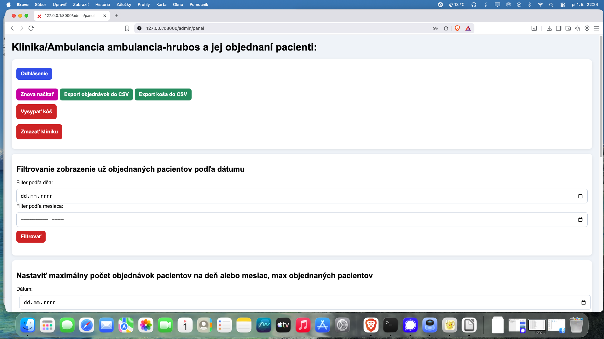 Okay, dnes sme sa zabavili s laravel12 a GPT a prešli sme na Medi Care Ticket System v4. Testoval som ju cca 2h manuálne a vymýšľal scénáre aj GPT á všetko išlo. Nájdete chybu???